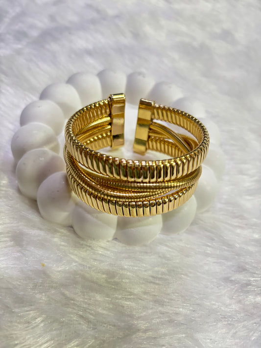 Dual Statement Bracelet Set – Bold & Chic