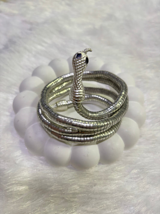 Adjustable Snake Design Necklace & Bracelet – Dual Wear Jewelry