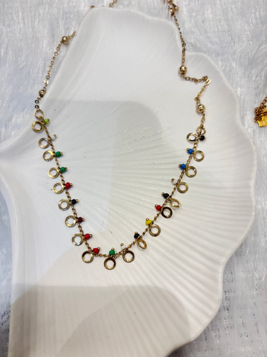 Funky Everyday Enamel Charm Necklaces