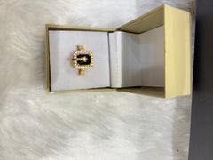 Coloured Stone Star Shaped Ring – Elegant & Trendy Jewelry for Women