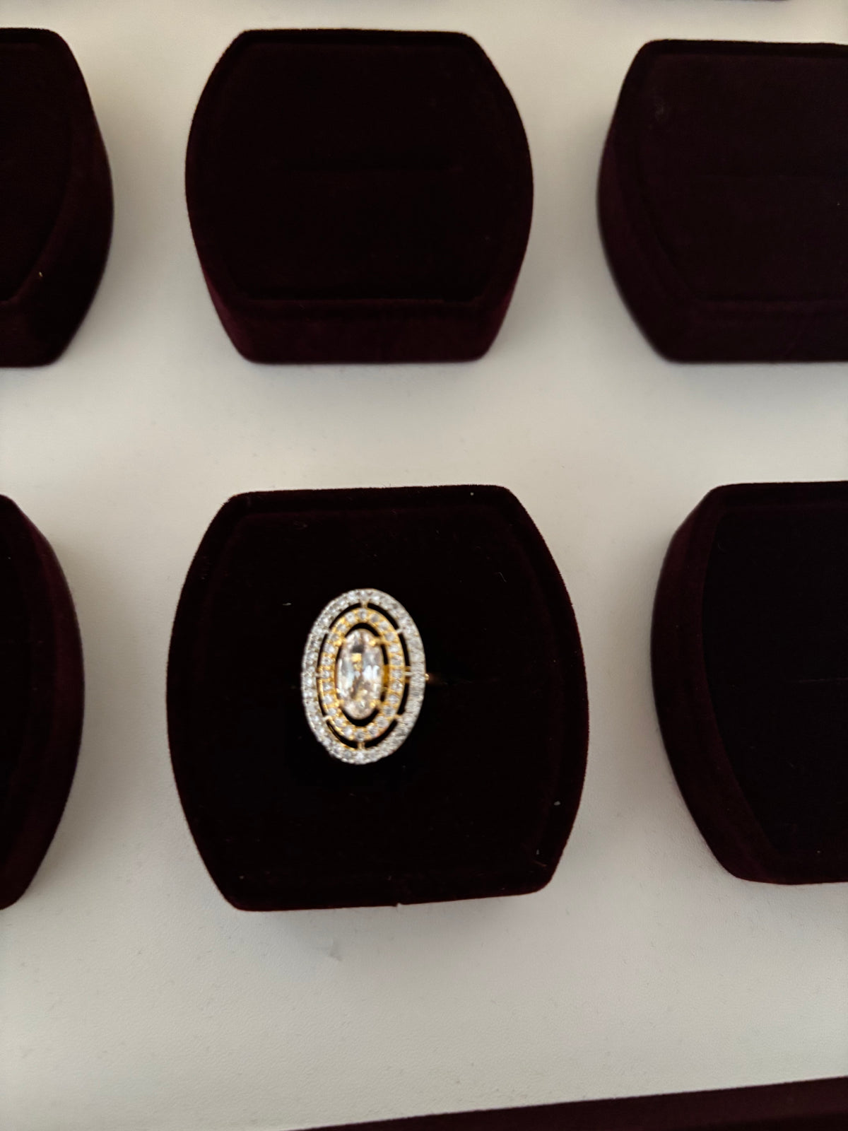 Oval Diamond Rings