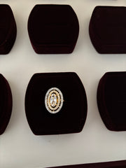 Oval Diamond Rings