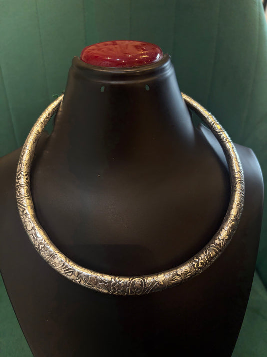Beautiful Traditional Oxidized Neck Piece