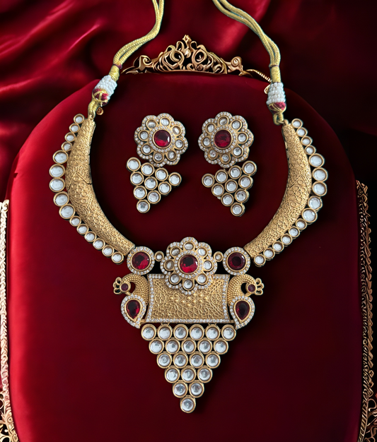 Royal Rajwada Heritage Necklace Set