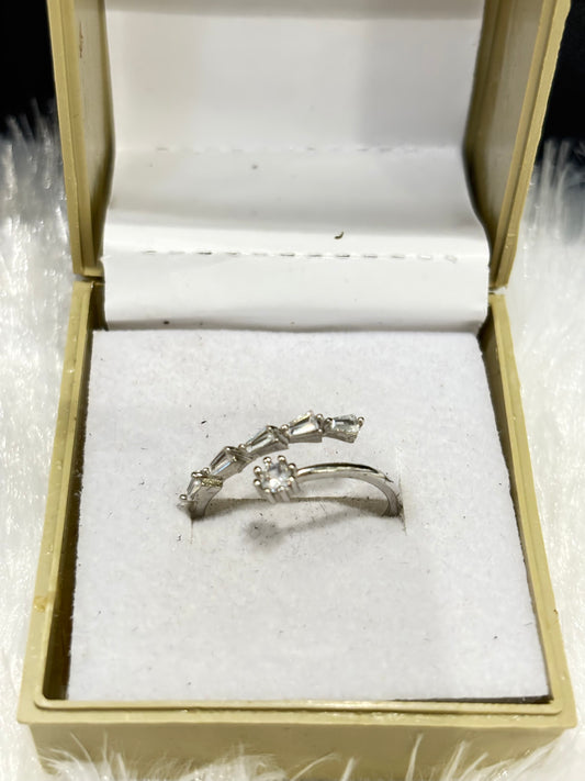 Adjustable Silver Ring – Minimalist Polished Everyday Jewelry