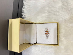 Silver Butterfly Design Ring – Elegant Adjustable Jewelry for Women