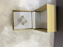 Square Shaped Colourful Stones Ring – Vibrant Fashion Jewelry for Women