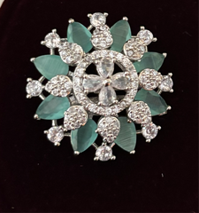 Flower Design Diamond Rings
