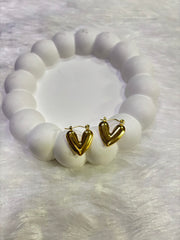 Heart Statement Earrings Collection