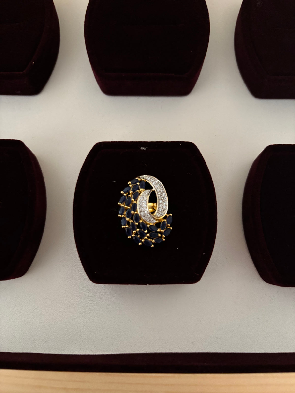 Peacock Diamond Rings