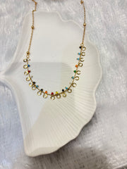 Funky Everyday Enamel Charm Necklaces