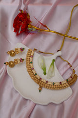 Elegant Gold Plated Necklace Set for Women – Traditional & Modern Jewelry