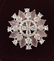 Flower Design Diamond Rings