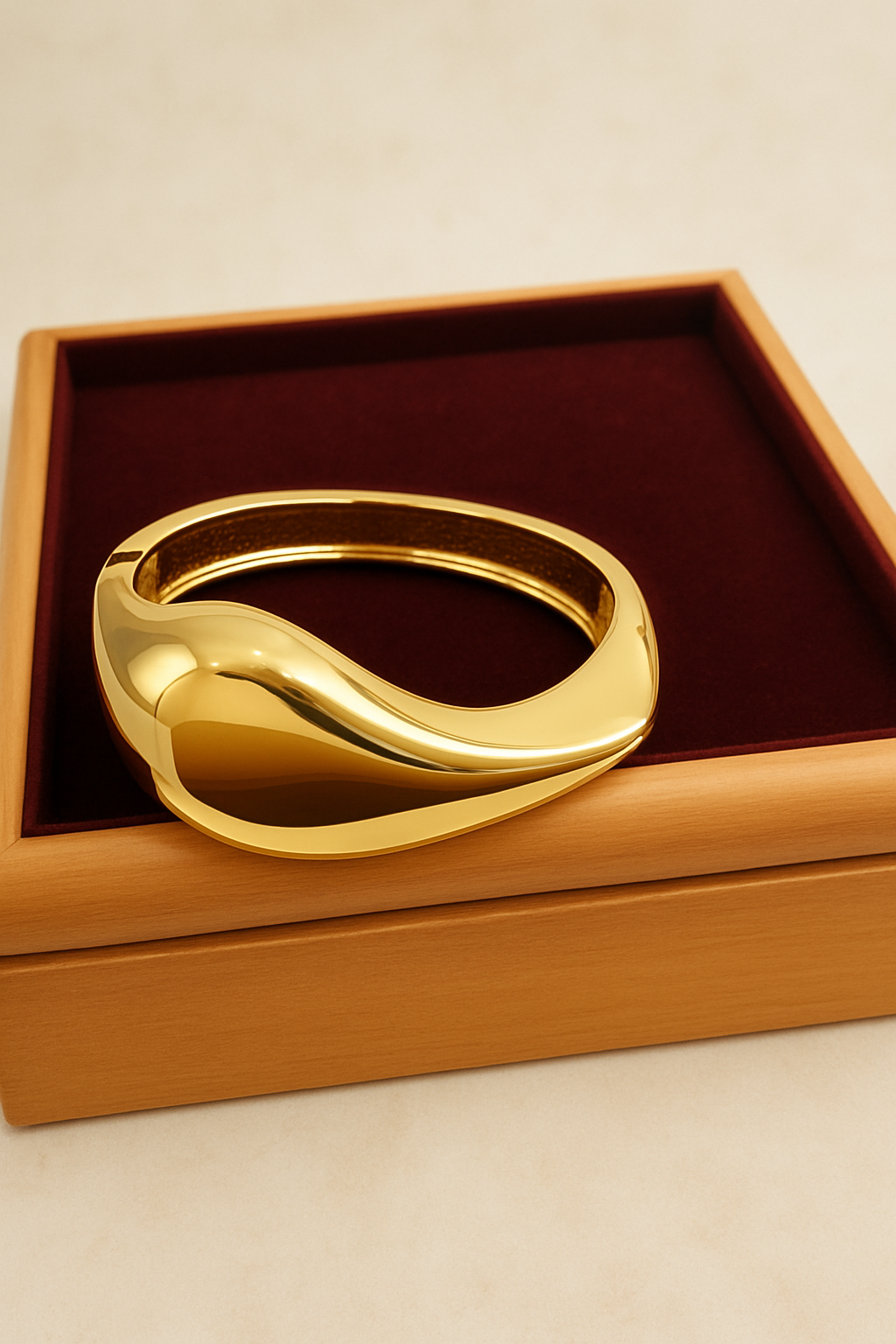 Eternal Flow Gold-Plated Bracelet