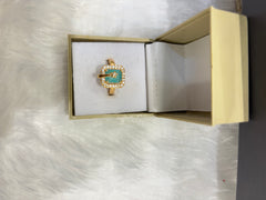 Coloured Stone Star Shaped Ring – Elegant & Trendy Jewelry for Women
