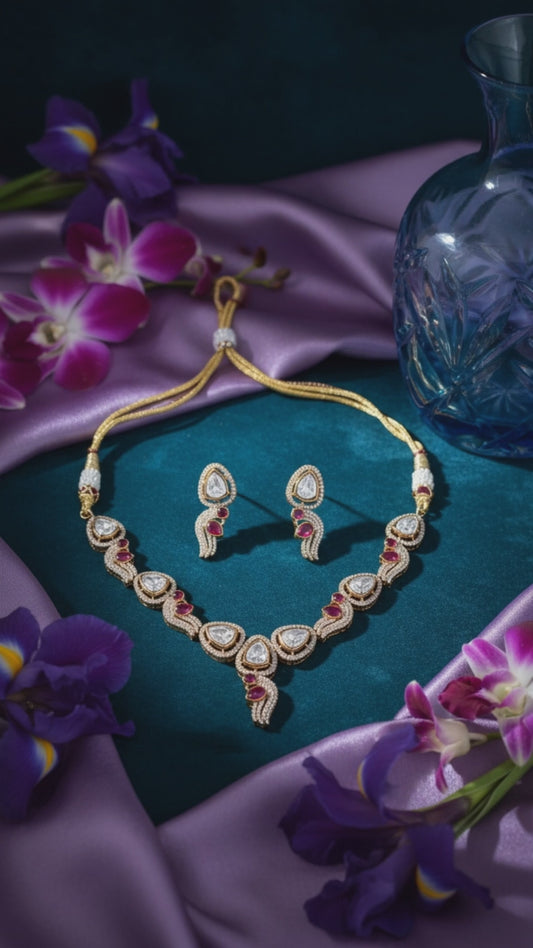 Crimson Grace AD Necklace Set