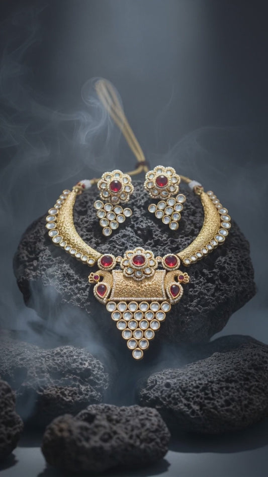 Royal Rajwada Heritage Necklace Set